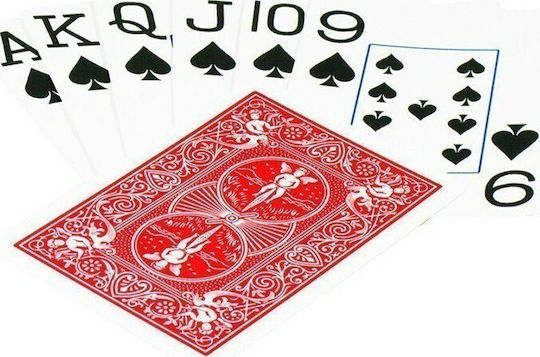 Bicycle Prestige Jumbo F44100 Playing Cards 1pcs Plastic Red