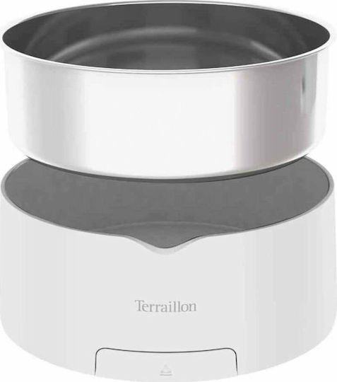 Terraillon Nutridog Αυτόματo Ανοξείδωτο Μπολ Φαγητού για Σκύλο & Γάτα σε Λευκό Χρώμα