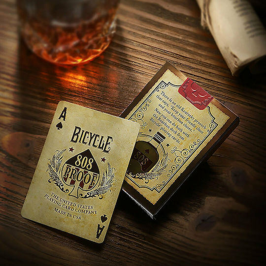 Bicycle Bourbon Collectable Plasticized Playing Cards for Poker Blue