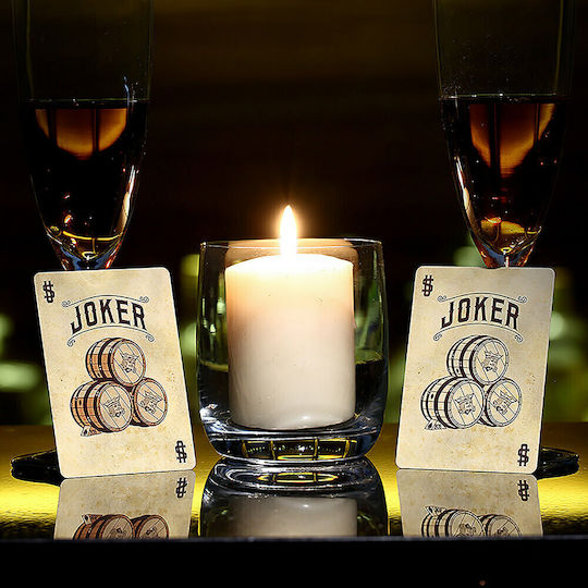 Bicycle Bourbon Collectable Plasticized Playing Cards for Poker Blue