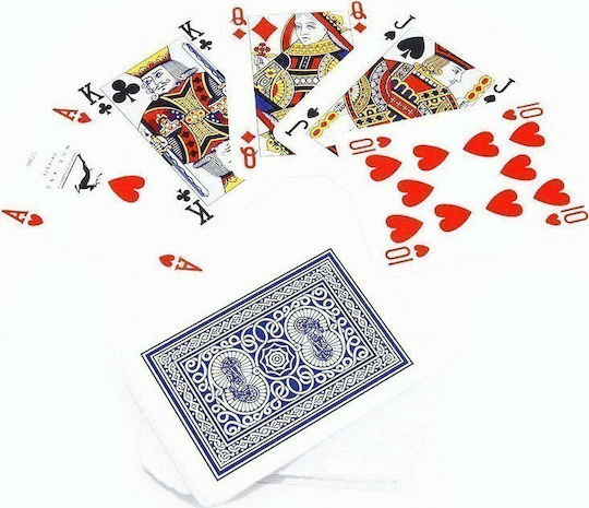 Modiano Old Trophy Poker Τράπουλα Πλαστική για Poker Μπλε