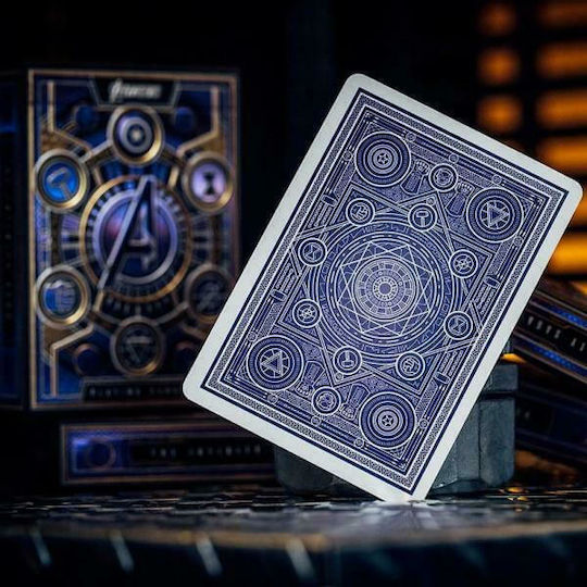 Theory11 Marvel: Avengers Collectible Playing Cards Laminated for Poker