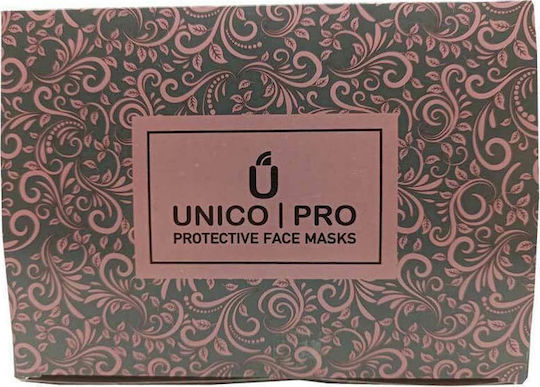 Unico Pro Disposable Protective Mask FFP2 Pink 25pcs