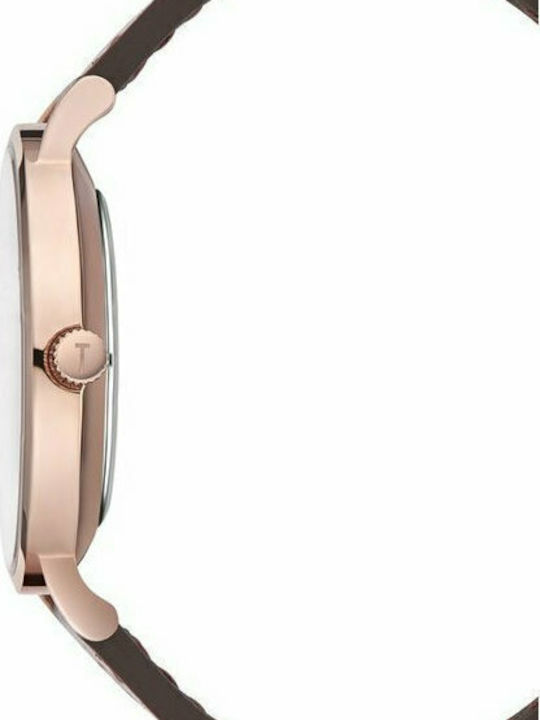 Ted Baker Hank Watch Battery with Leather Strap Ted Baker Hank Watch Battery with Leather Strap