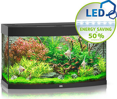 Juwel Vision Acvariu Pentru Pești Cu Memorie Internă 180lt Include Iluminat Încălzitor Circulator Filtru 92x41x55cm Negru