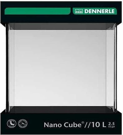 Dennerle Nano Cube Complete Fish Aquarium Capacity 10lt with 25x25x30cm White
