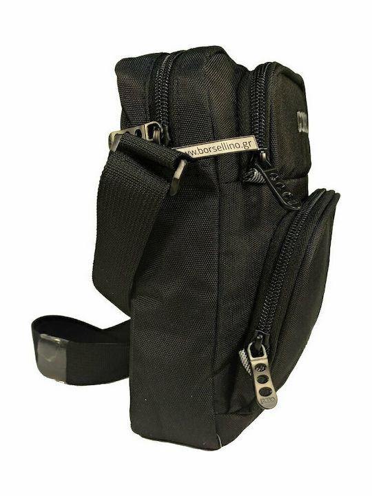 Gate Large Men's Bag Shoulder / Crossbody Black