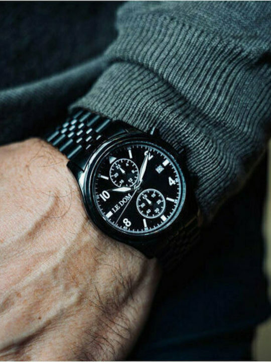 Le Dom Watch Battery with Metal Bracelet