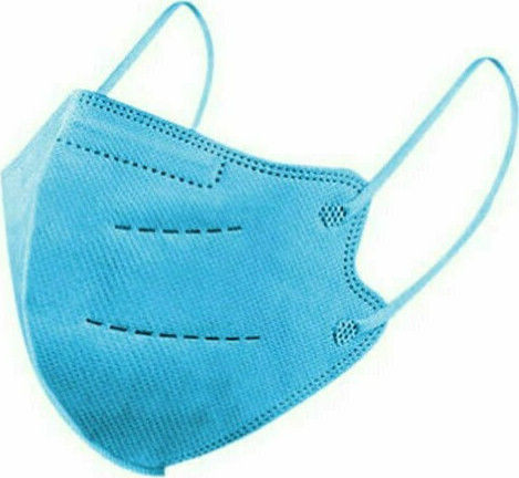 Famex Kids Mask FFP2 NR Protective Mask FFP2 Kids Sky Blue 1pcs