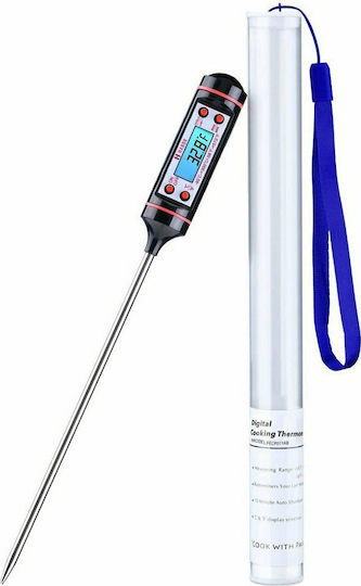 TP101 Дигитален Термометър за храна Готвене с игла -50°C / +300°C Бял