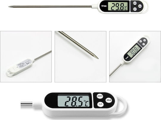 Electronical Cooking Thermometer with Probe +50°C / +300°C
