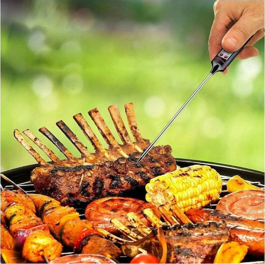 Digital Cooking Thermometer with Probe -50°C / +300°C Black