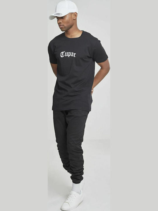 Mister Tee Back Blouse Black Cotton