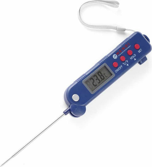 Hendi Digital Lebensmittelthermometer Kochen mit Sonde -50°C / +300°C