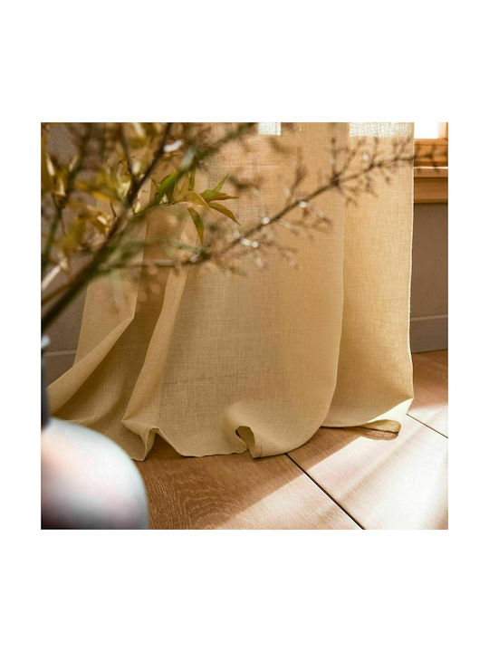 Gofis Home Perdea Cu Capse 502/04 Bej 140x280cm
