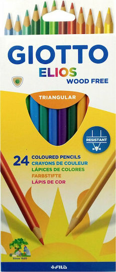 Giotto Elios Triangular Colored Pencil Set Package of 1 packages