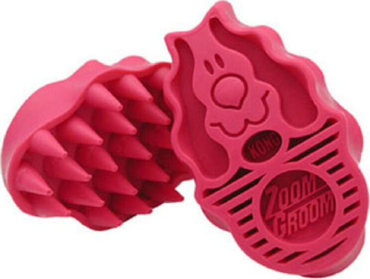 Kong Zoom Groom Comb for Misc Hair Lengths for Coat Cleaning Pink