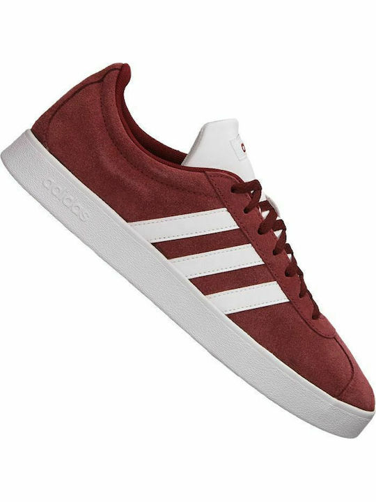 VL Court 2.0 Sneakers Collegiate Burgundy / Cloud White / Core Black
