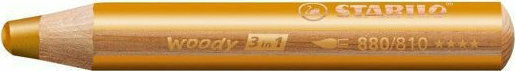 Stabilo Woody Farbstift mit dicker Spitze Gold - Gold Packung von 1 Verpackungen