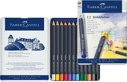 Faber-Castell Ξυλομπογιές Σετ 12 χρώματα