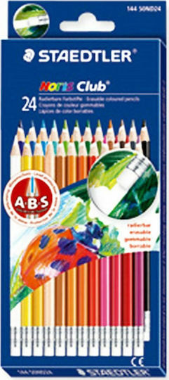 Staedtler Noris Club 144 NC24 Creioane Colorate Set 24 Culori