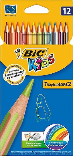 BIC Kids Aquacouleur Ξυλομπογιές Σετ 12 χρώματα