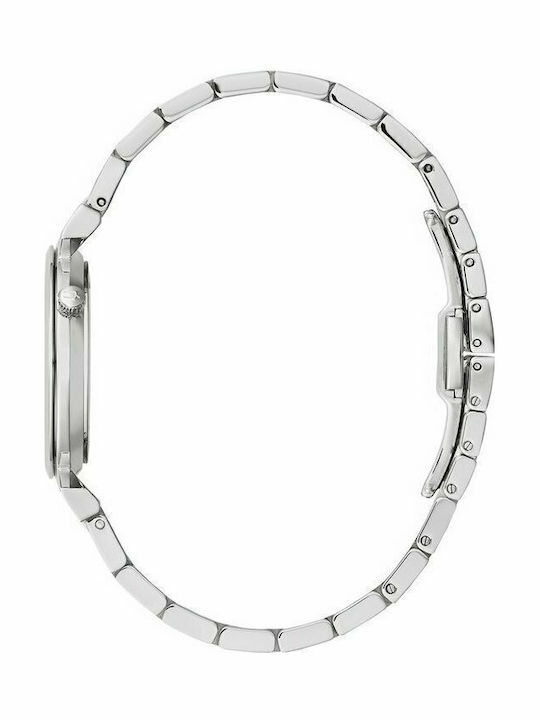 Bulova Classic Crystal Ρολόι Μπαταρίας με Μεταλλικό Μπρασελέ Bulova Classic Crystal Ρολόι Μπαταρίας με Μεταλλικό Μπρασελέ