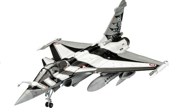 Revell Dassault Rafale C Modeling Figure Airplane Gray 204 Pieces in Scale 1:48 32.3x21.3cm.