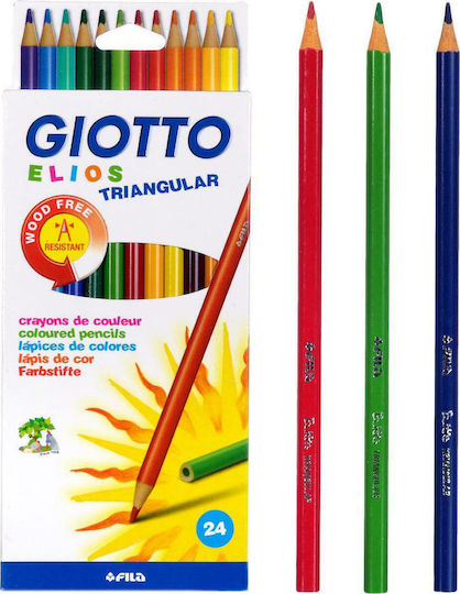 Giotto Elios Triangular Colored Pencil Set Package of 1 packages