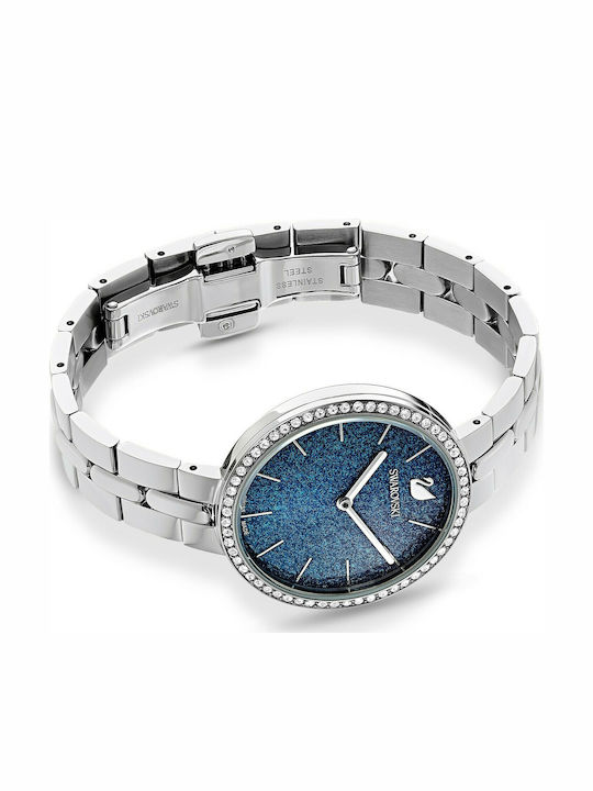 Swarovski Cosmopolitan Women's Watch with Silver Metal Bracelet