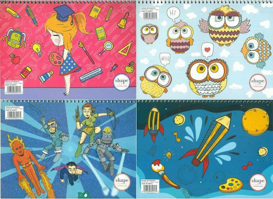 Salko Paper Drawing Pad Scooby Doo 1pcs