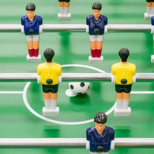BigBuy Foosball Maracaná Wooden Foldable Football Standing Table L118.5xW60.5xH78cm