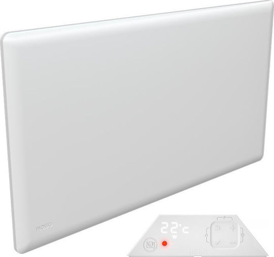 Nobo NTL4T 07 Θερμοπομπός Τοίχου 750W με Ηλεκτρονικό Θερμοστάτη 62.5x40cm