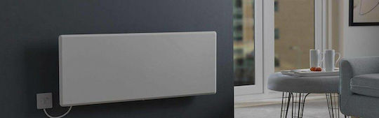 Nobo NTL4T 15 Convector Heater Wall 1500W with Electronic Thermostat 102.5x40cm White