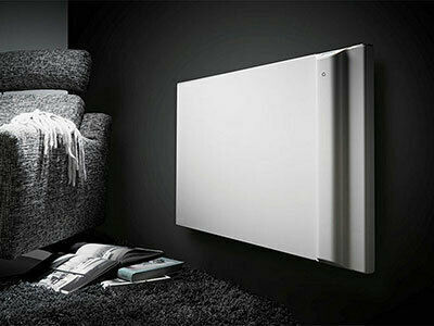 Radialight Klima 7 Konvektorheizung Wand 750W mit elektronischem Thermostat und WiFi 67.5x50.4cm Weiß