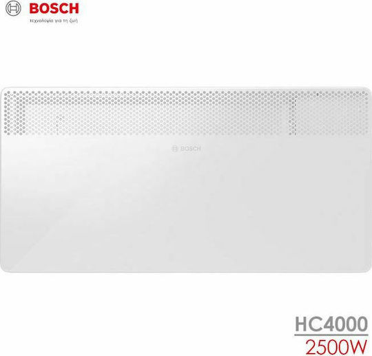 Bosch НС 4000-15 7738336936 Convector Heater Wall 1500W with Electronic Thermostat 60.6x45.1cm White
