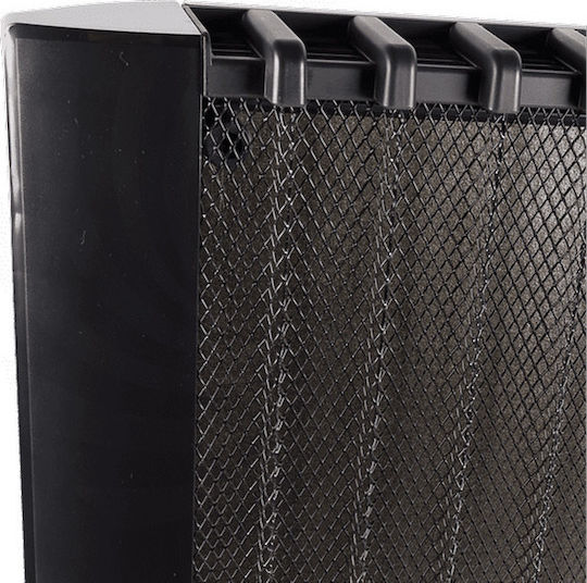 De'Longhi Convector Heater Floor 2000W Mica 80x63cm Black