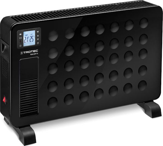Trotec TCH 2311 E 1410000551 Convector Heater Floor 2300W with Electronic Thermostat 60x38cm Black