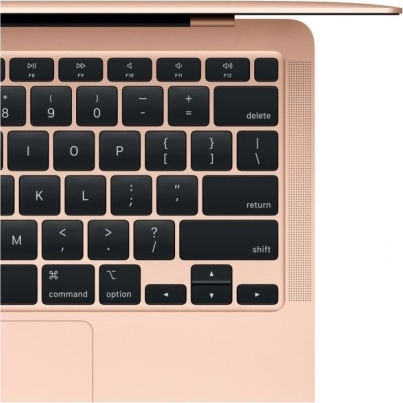 Apple MacBook Air 13.3" (2020) IPS QHD+ (M1/8GB/256GB SSD) Gold (US Tastatur)