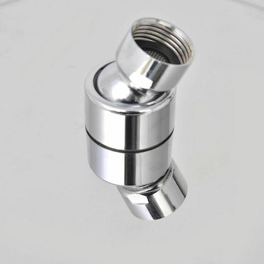 vidaXL Στρογγυλή Κεφαλή Ντουζ 30cm Inox