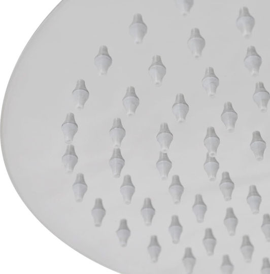 vidaXL Στρογγυλή Κεφαλή Ντουζ 30cm Inox