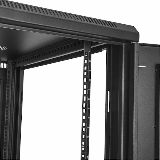 StarTech Cu picioare Cabinete Rack 24U 85.2x84.8x117.2cm Negru RK2433BKM