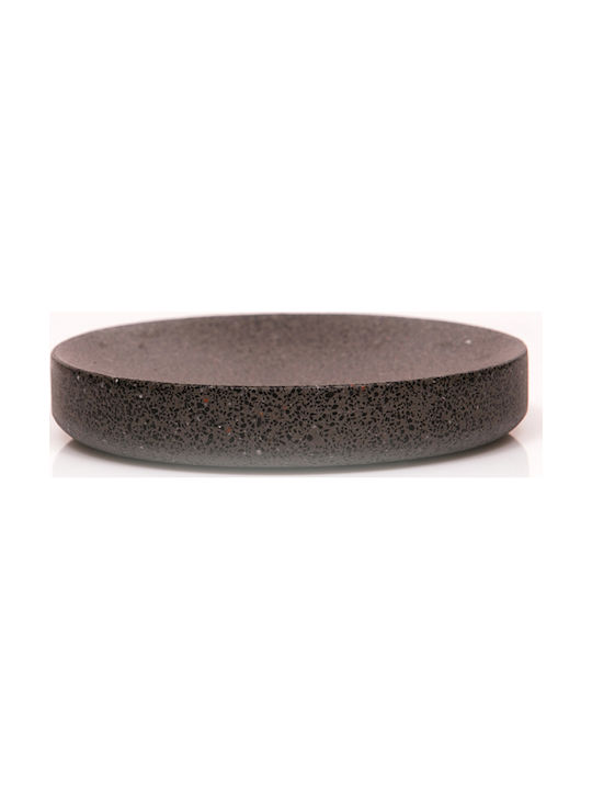 Dimitracas Lucia Ceramic Soap Dish Countertop Gray