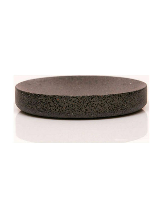 Dimitracas Lucia Ceramic Soap Dish Countertop Gray