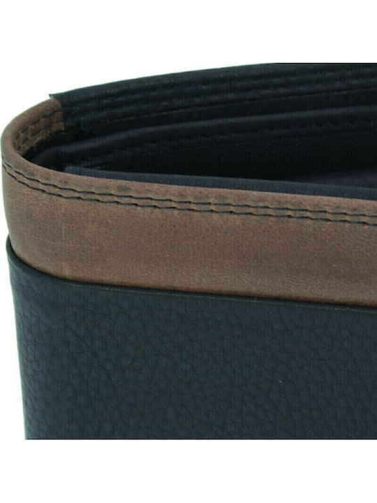 Leder Herren Geldbörse Klassisch Blau
