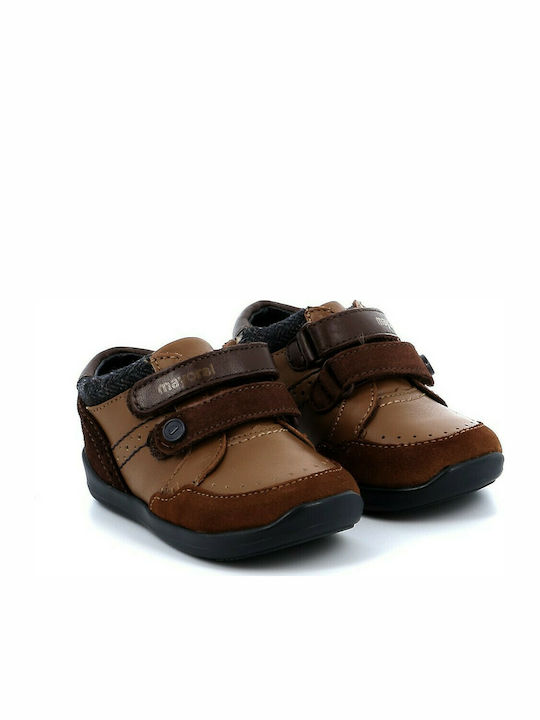 Mayoral Kids Sneakers Anatomic with Scratch Brown