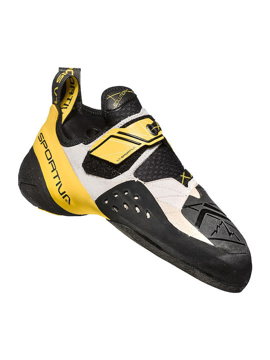 La Sportiva Solution Unisex Asymmetrical Climbing Shoes Multicolour
