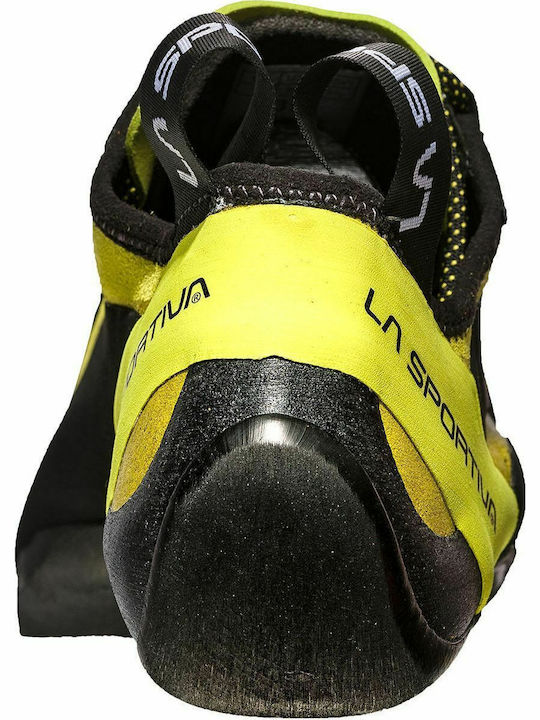 La Sportiva Miura Lime Unisex Asymmetrical Climbing Shoes Yellow