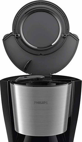 Philips Daily Collection Προγραμματιζόμενη Καφετιέρα Φίλτρου 1000W Black
