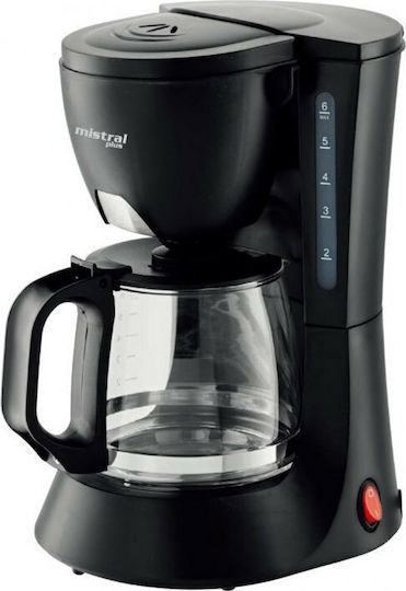 MultiHome CM6633E Filter Coffee Maker 600W Black